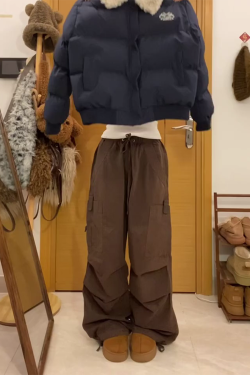 Versatile Women's High Street Wide-Leg Pants - American Style Straight-Leg Casual Jazz Dance Sports Trousers