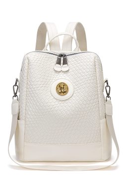 Versatile Women's Soft Leather Backpack - Large Capacity, Multi-Way Dual-Use, Commuting Travel Bag