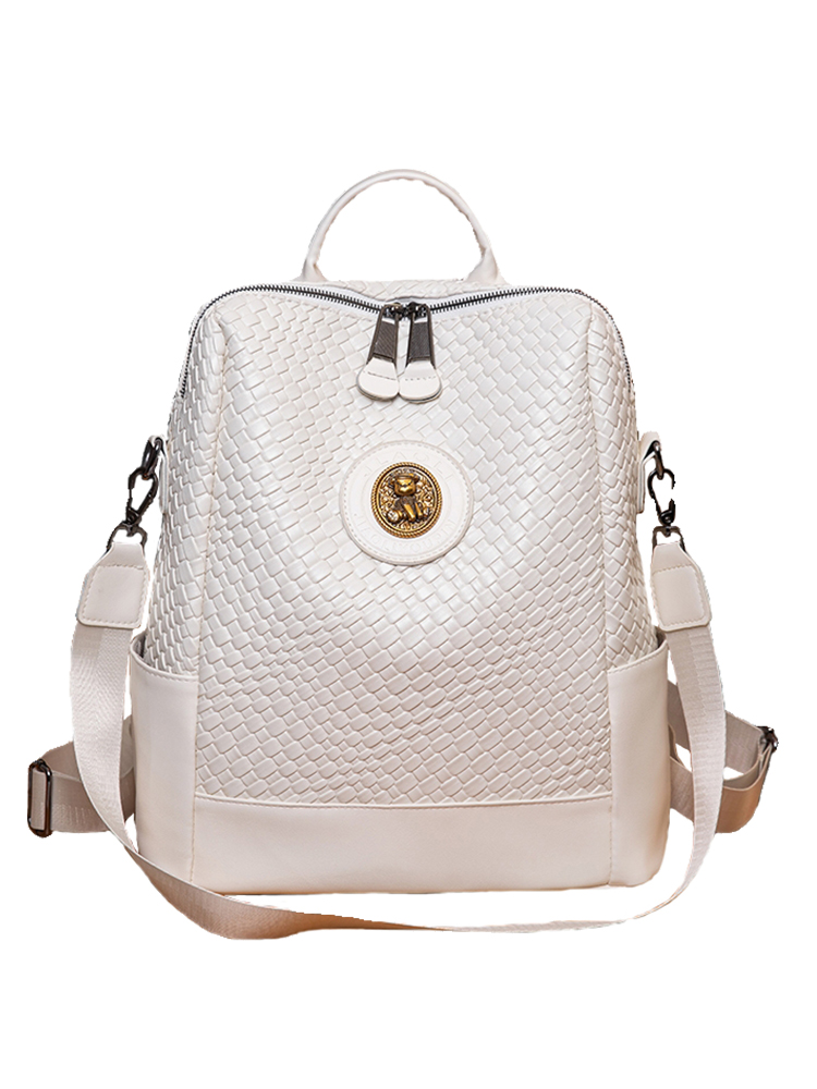 Versatile Women's Soft Leather Backpack - Large Capacity, Multi-Way Dual-Use, Commuting Travel Bag Versatile Women's Soft Leather Backpack - Large Capacity, Multi-Way Dual-Use, Commuting Travel Bag