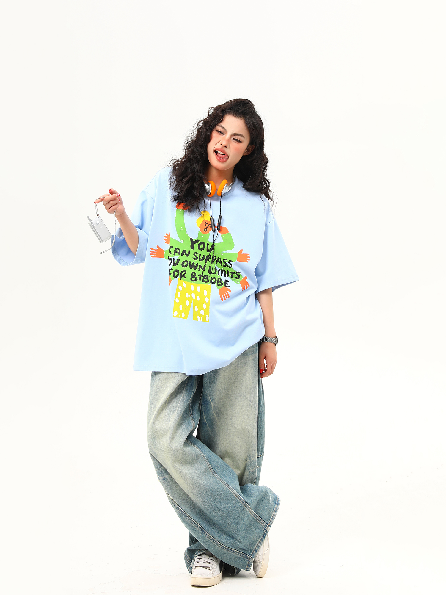 Vintage American Graphic Print Short Sleeve T-Shirt for Women - Trendy Summer Style, 90s Inspired Fashion Top Vintage American Graphic Print Short Sleeve T-Shirt for Women - Trendy Summer Style, 90s Inspired Fashion Top