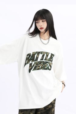 Vintage American Retro Oversized Short Sleeve T-Shirt for Men and Women - Unisex Loose Fit High Street Couple Tee