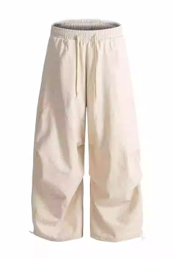 Vintage American-Style Striped Wide-Leg Work Pants for Women - Draped Loose Jazz Dance Casual Trousers, 2025 Fashion Trend