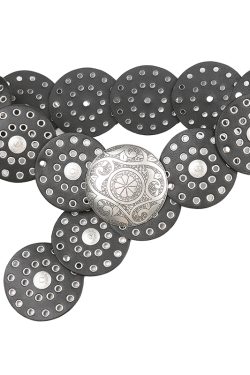 Vintage Bohemian Y2K Waist Cincher Belt - Ethnic Retro Knight Accessories for Unique Style