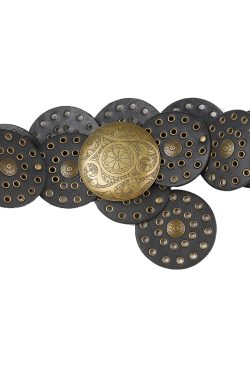 Vintage Bohemian Y2K Waist Cincher Belt - Ethnic Retro Knight Accessories for Unique Style