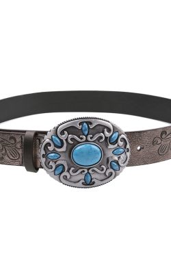 Vintage Bohemian Y2K Waist Cincher Belt - Ethnic Retro Knight Accessories for Unique Style