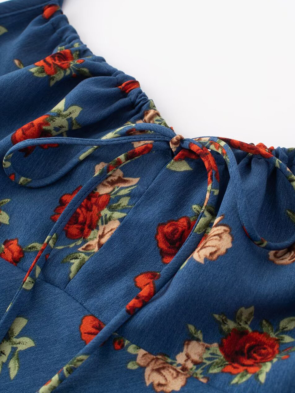 Vintage French Blue Printed Cami Dress for Women - 2025 Summer Resort Long Dress - Boho Style, Casual, Elegant Fashion Vintage French Blue Printed Cami Dress for Women - 2025 Summer Resort Long Dress - Boho Style, Casual, Elegant Fashion