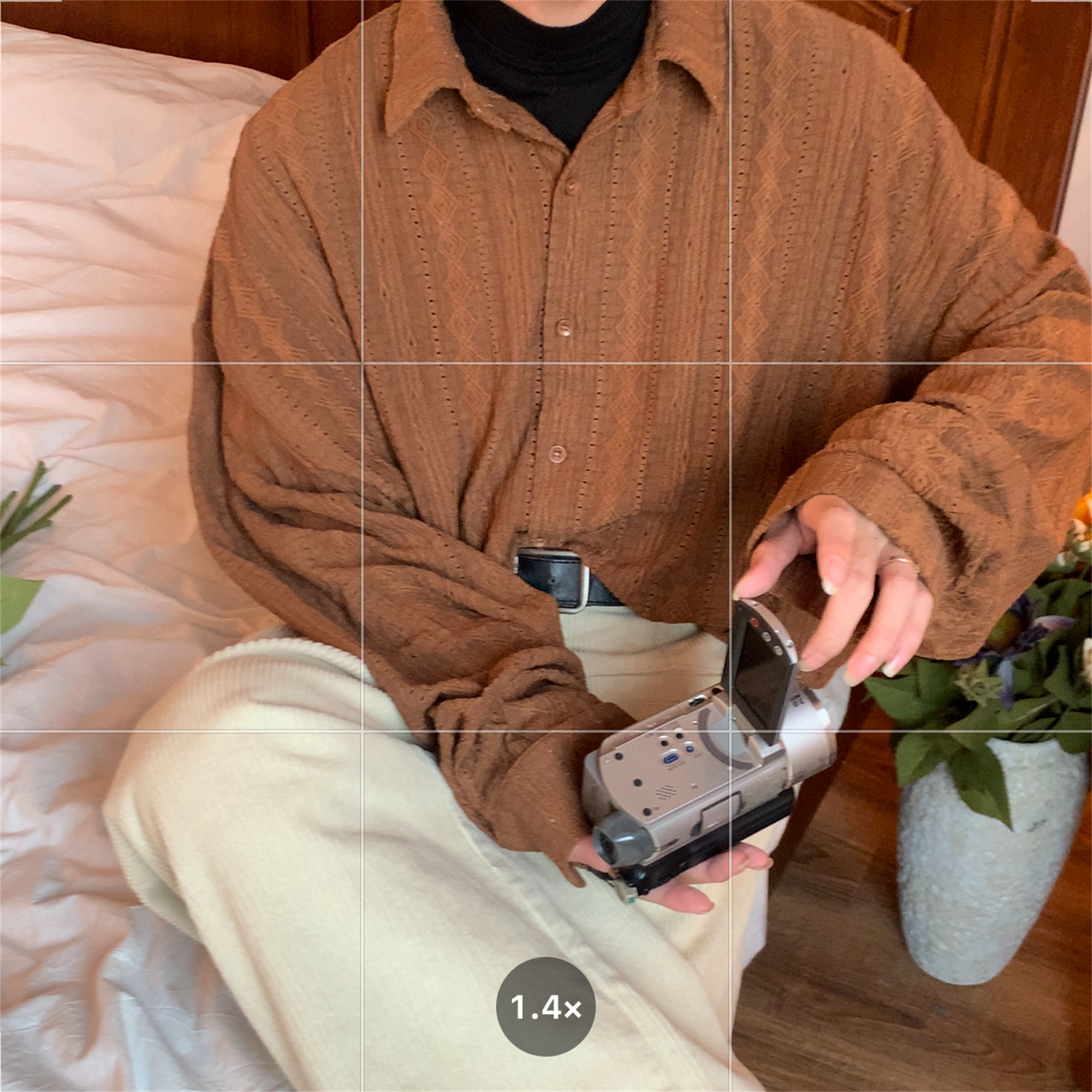 Vintage French Hollowed Long Sleeve Shirt - Handmade Autumn Loose Fit Top with Trendy Niche Design Vintage French Hollowed Long Sleeve Shirt - Handmade Autumn Loose Fit Top with Trendy Niche Design