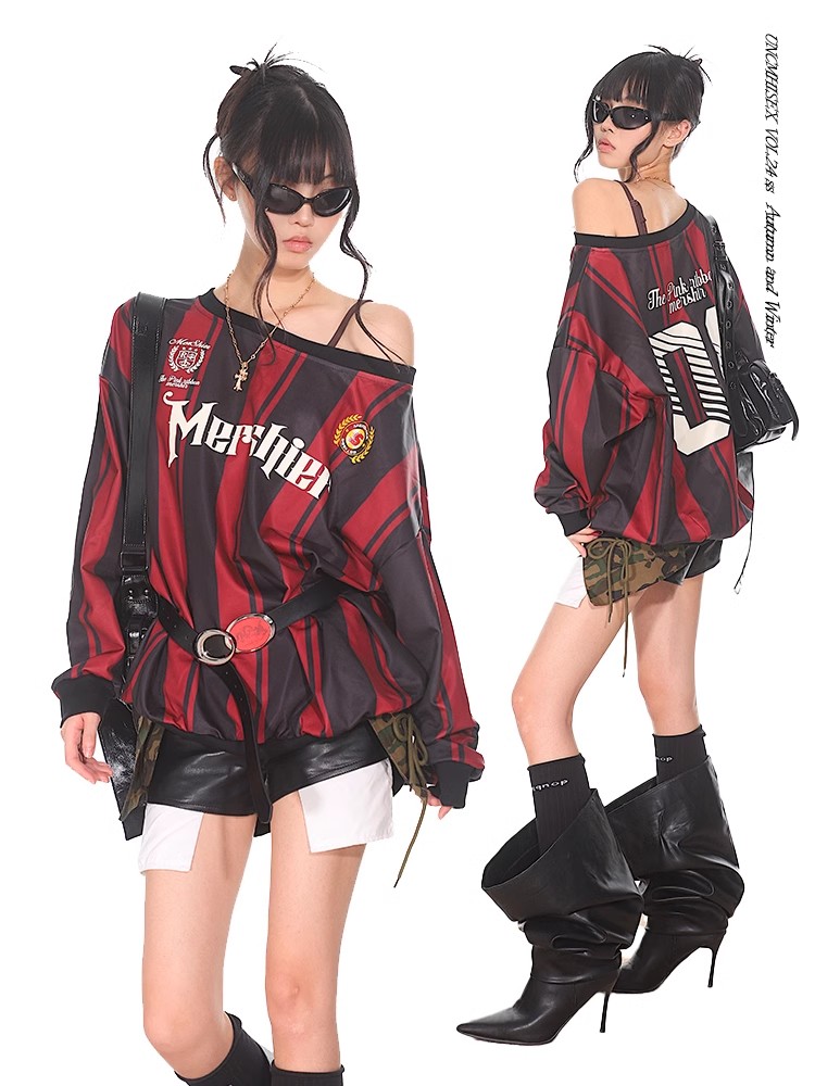 Vintage-Inspired American Sports Jersey - Retro Athletic Top for Casual Wear, 90s Style, Unisex Sports Fashion Vintage-Inspired American Sports Jersey - Retro Athletic Top for Casual Wear, 90s Style, Unisex Sports Fashion