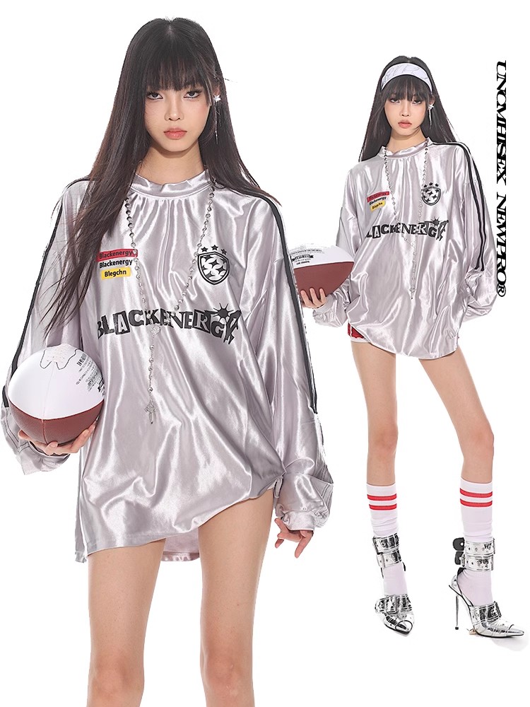 Vintage-Inspired American Sports Jersey - Retro Athletic Top for Casual Wear, 90s Style, Unisex Sports Fashion Vintage-Inspired American Sports Jersey - Retro Athletic Top for Casual Wear, 90s Style, Unisex Sports Fashion