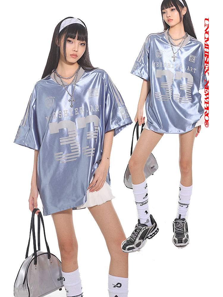 Vintage-Inspired American Sports Jersey - Retro Athletic Top for Casual Wear, 90s Style, Unisex Sports Fashion Vintage-Inspired American Sports Jersey - Retro Athletic Top for Casual Wear, 90s Style, Unisex Sports Fashion