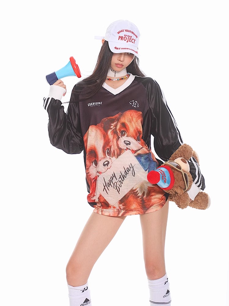 Vintage-Inspired American Sports Jersey - Retro Athletic Top for Casual Wear, 90s Style, Unisex Sports Fashion Vintage-Inspired American Sports Jersey - Retro Athletic Top for Casual Wear, 90s Style, Unisex Sports Fashion