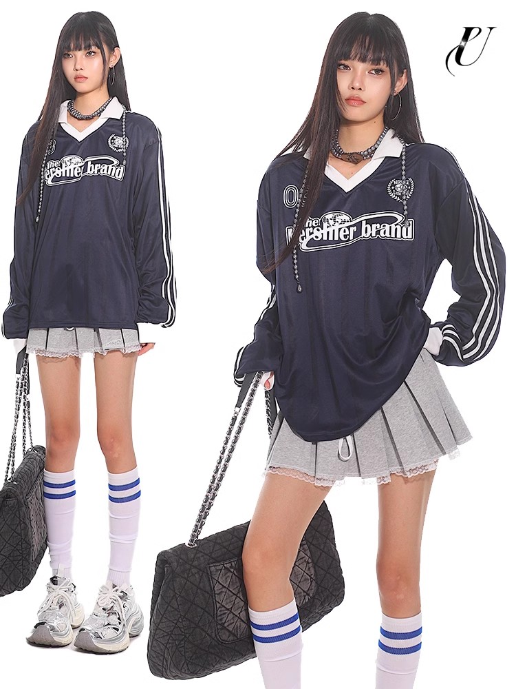 Vintage-Inspired American Sports Jersey - Retro Athletic Top for Casual Wear, 90s Style, Unisex Sports Fashion Vintage-Inspired American Sports Jersey - Retro Athletic Top for Casual Wear, 90s Style, Unisex Sports Fashion