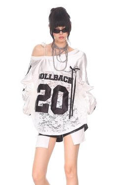 Vintage-Inspired American Sports Jersey - Retro Athletic Top for Casual Wear, 90s Style, Unisex Sports Fashion