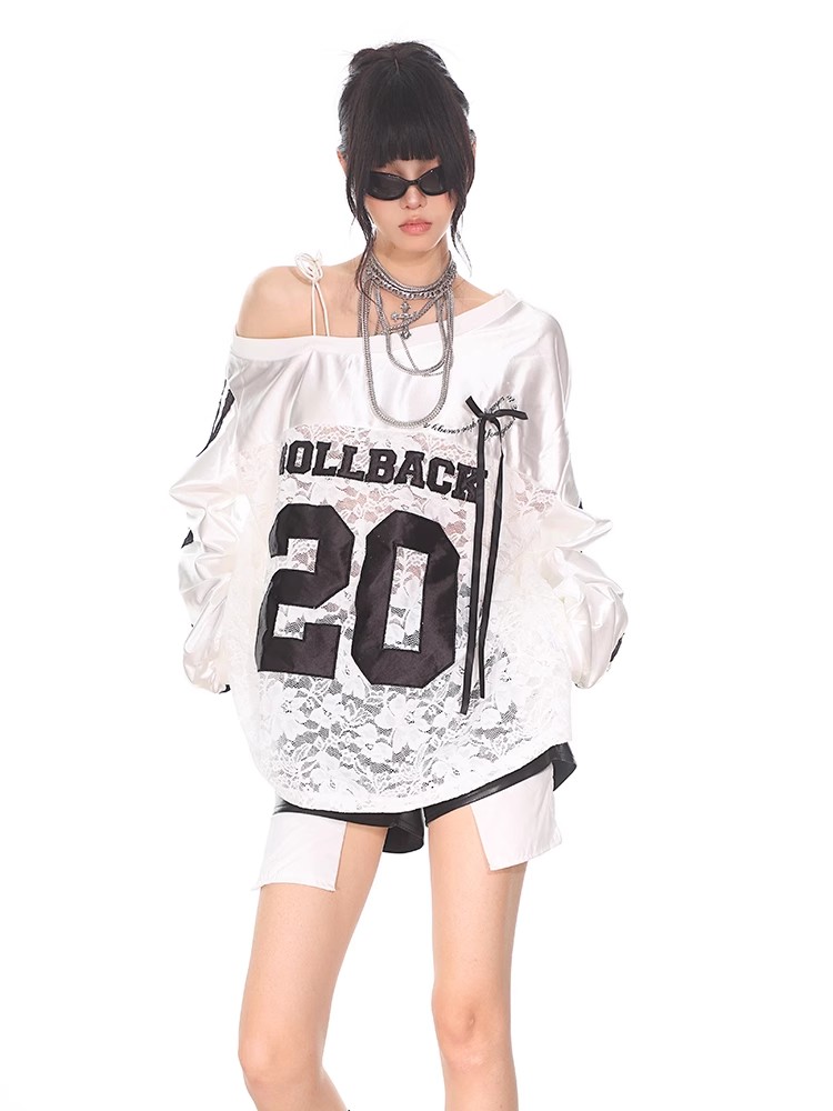 Vintage-Inspired American Sports Jersey - Retro Athletic Top for Casual Wear, 90s Style, Unisex Sports Fashion Vintage-Inspired American Sports Jersey - Retro Athletic Top for Casual Wear, 90s Style, Unisex Sports Fashion