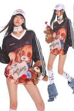 Vintage-Inspired American Sports Jersey - Retro Athletic Top for Casual Wear, 90s Style, Unisex Sports Fashion