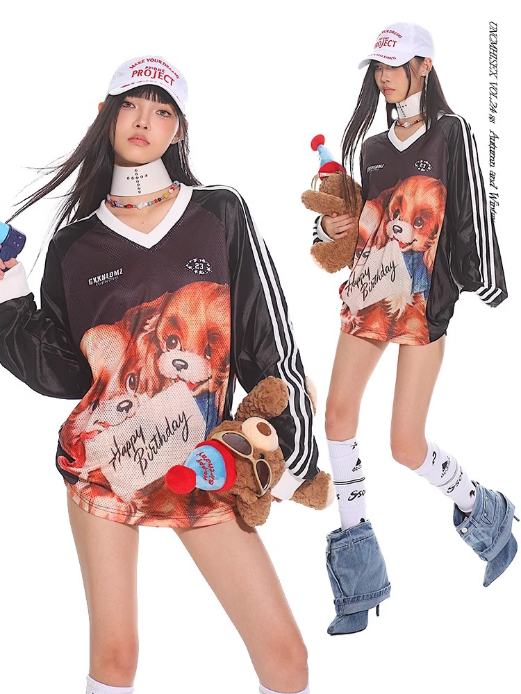 Vintage-Inspired American Sports Jersey - Retro Athletic Top for Casual Wear, 90s Style, Unisex Sports Fashion Vintage-Inspired American Sports Jersey - Retro Athletic Top for Casual Wear, 90s Style, Unisex Sports Fashion