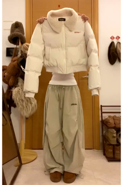 Vintage-Inspired Women's Loose Wide-Leg Work Pants, Pleated Curved Knife Jazz Dance Trousers with Drawstring, Floor-Length Casual Style