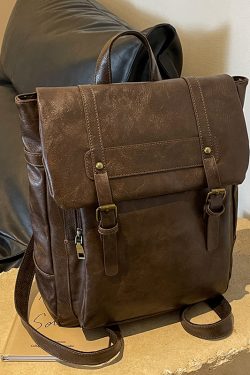 Vintage Large Capacity Women's Backpack - Versatile Commuter Book Bag for Students and Travel