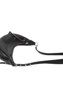 Vintage Soft Leather Dumpling Bag - Versatile Crescent Shoulder Crossbody Bag for Commuters - Elegant High-End Waist Bag