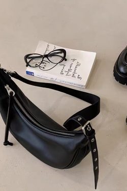 Vintage Soft Leather Dumpling Bag - Versatile Crescent Shoulder Crossbody Bag for Commuters - Elegant High-End Waist Bag