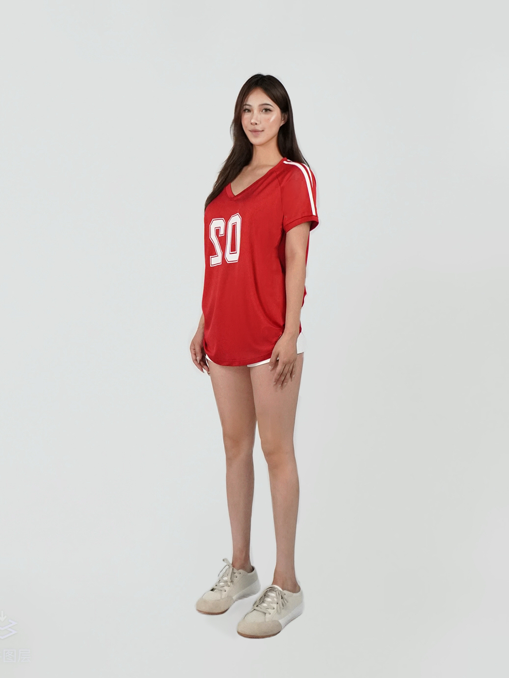 Vintage Style V-Neck Loose T-Shirt for Women – Retro 90s Casual Top Vintage Style V-Neck Loose T-Shirt for Women – Retro 90s Casual Top