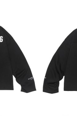 Vintage V-Neck Sweatshirt for Men and Women, Loose Casual Long Sleeve Jersey Jacket, Fall Fashion Essential