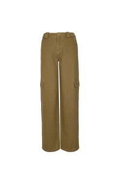 Vintage Wash Banana Tapered Work Denim Pants for a Retro 90s Look - Casual Relaxed Fit for Everyday Style