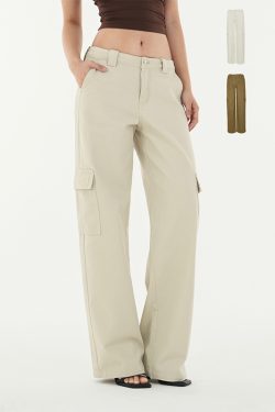 Vintage Wash Banana Tapered Work Denim Pants for a Retro 90s Look - Casual Relaxed Fit for Everyday Style