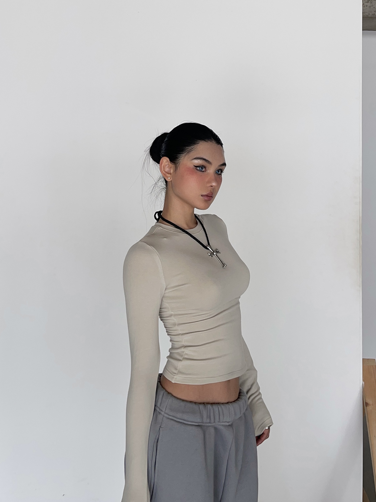 Warm Velvet Slim Fit Fitted Top - Soft Plush Waist-Defining Design - 90s Inspired - Available in 4 Colors Warm Velvet Slim Fit Fitted Top - Soft Plush Waist-Defining Design - 90s Inspired - Available in 4 Colors