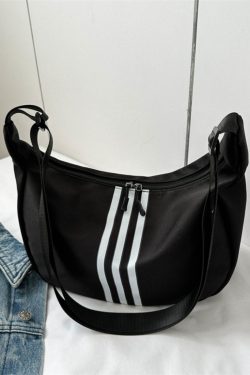 Waterproof Oxford Cloth Large-Capacity Dumpling Crossbody Bag for Women – Trendy Versatile Casual Sports Shoulder Bag