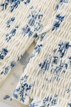 White Floral Ruffled Slim Fit Camisole Top - 2025 French Style Women's Fashion, Unique Design, Perfect for Spring & Summer