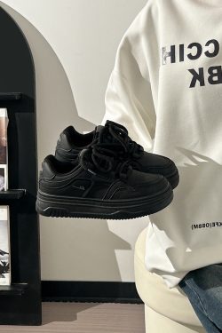 White Thick-Soled Casual Sneakers for Women - Simple Versatile Sports Shoes for Summer 2025, Trendy and Comfortable Footwear