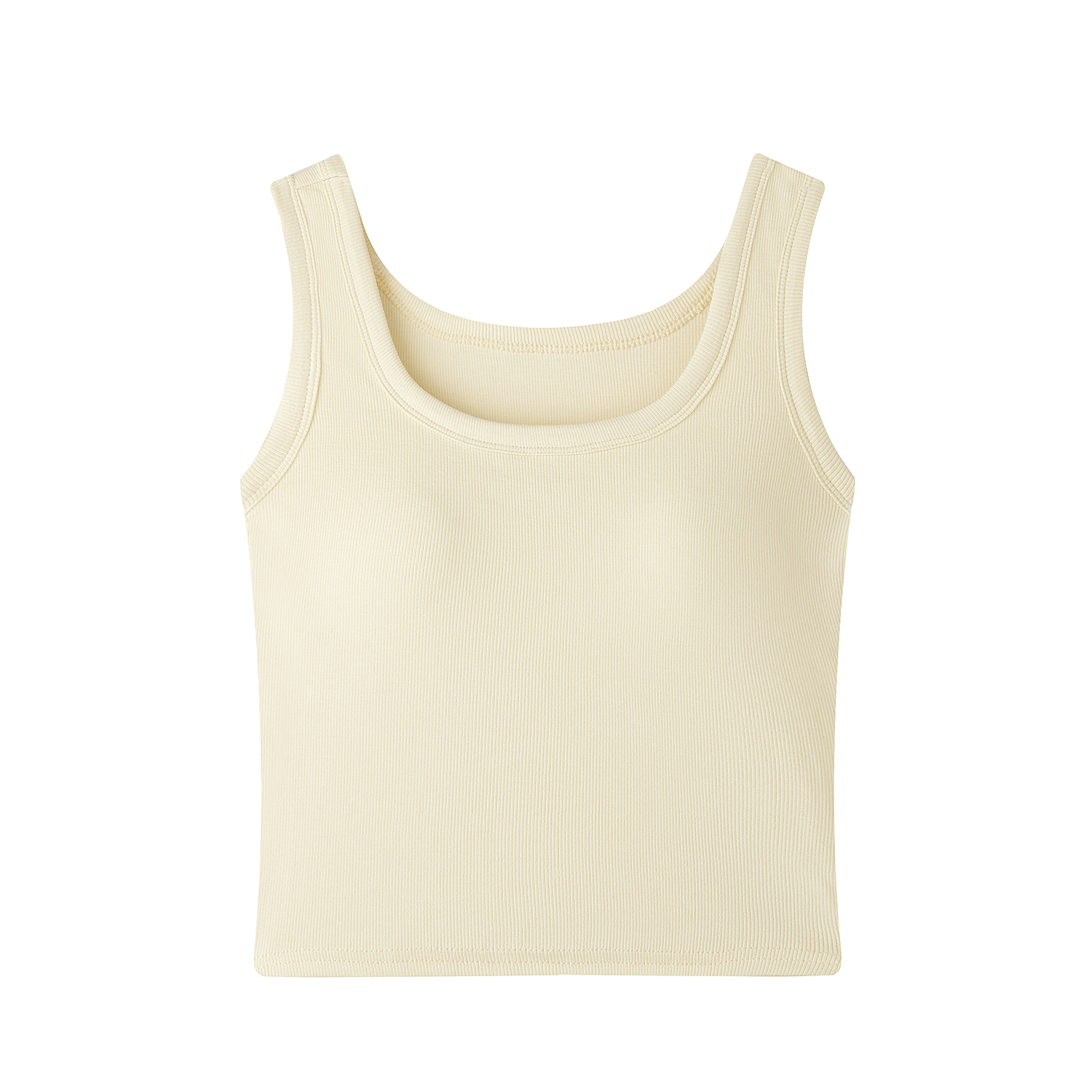 Wide Strap Tank Top with Chest Pads for Women - 2025 Spring/Summer Camisole - Perfect for Layering & Early Spring Outfits Wide Strap Tank Top with Chest Pads for Women - 2025 Spring/Summer Camisole - Perfect for Layering & Early Spring Outfits