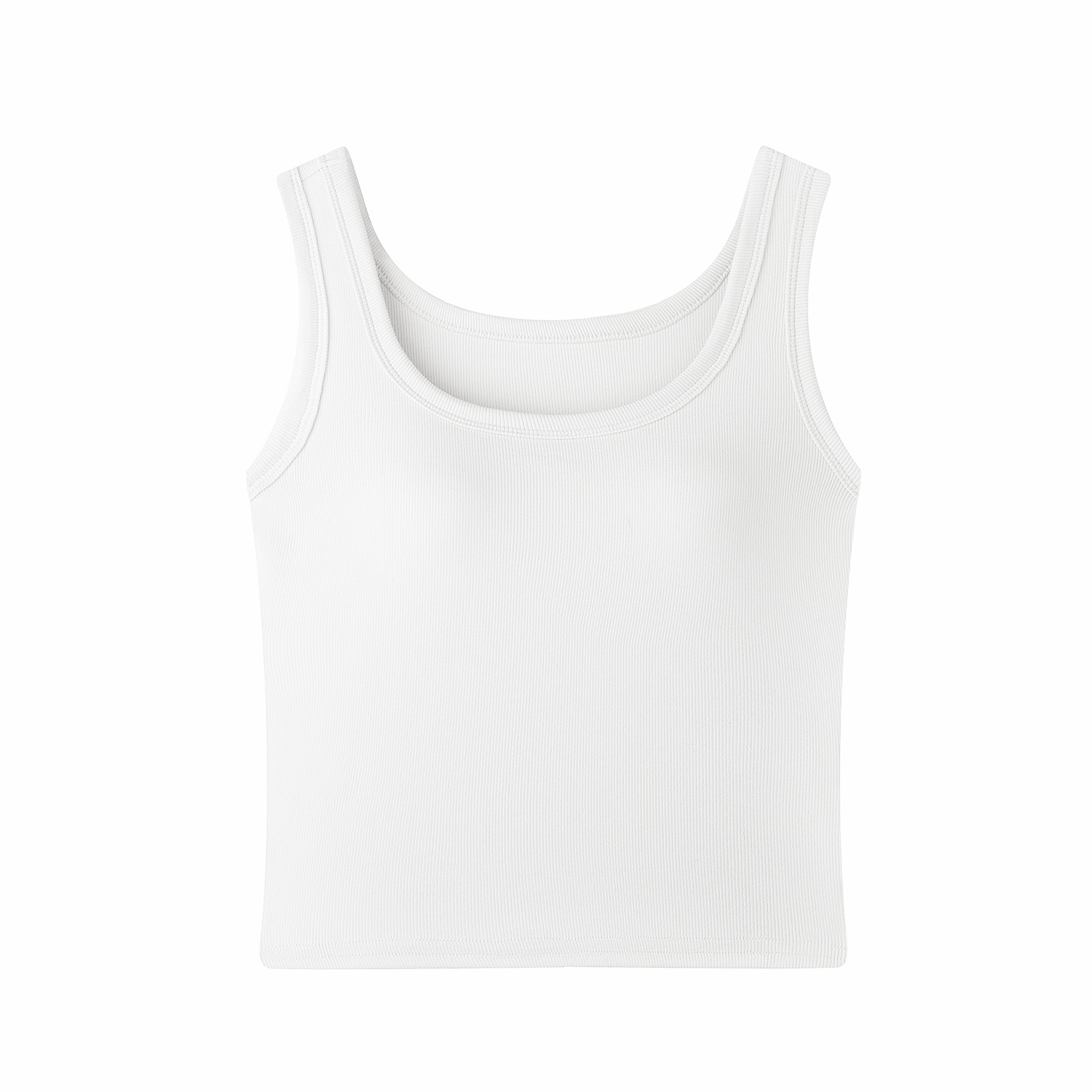Wide Strap Tank Top with Chest Pads for Women - 2025 Spring/Summer Camisole - Perfect for Layering & Early Spring Outfits Wide Strap Tank Top with Chest Pads for Women - 2025 Spring/Summer Camisole - Perfect for Layering & Early Spring Outfits