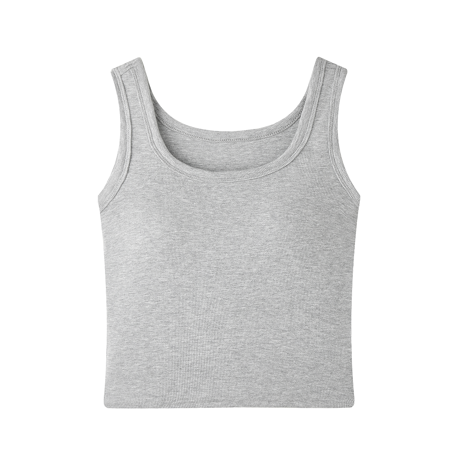 Wide Strap Tank Top with Chest Pads for Women - 2025 Spring/Summer Camisole - Perfect for Layering & Early Spring Outfits Wide Strap Tank Top with Chest Pads for Women - 2025 Spring/Summer Camisole - Perfect for Layering & Early Spring Outfits