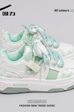 Wine Red Women's Sneakers - Summer Mesh Breathable Thick-Soled Board Shoes - Trendy Casual Style for Women