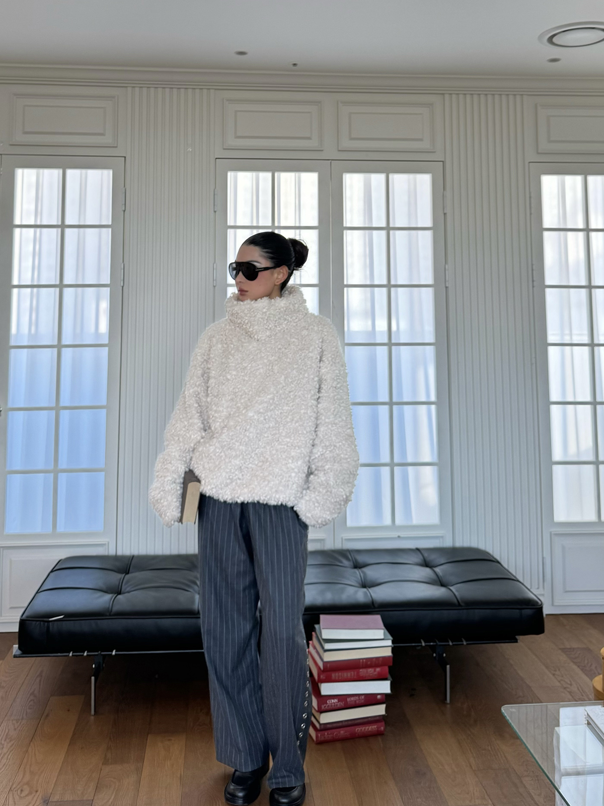 Winter Curly Pullover Jacket - Cozy Private Outfit for Women, Trendy Layering Piece for Y2K and Korean Style Fashion Winter Curly Pullover Jacket - Cozy Private Outfit for Women, Trendy Layering Piece for Y2K and Korean Style Fashion