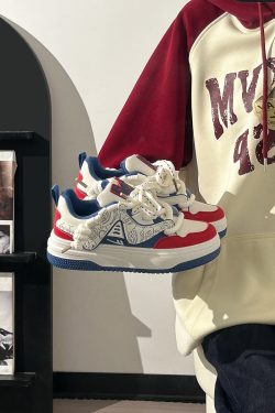 Women's Black and White Panda Sneakers - Breathable Thick-Soled Footwear for 2025, Versatile Design, Trendy Y2K Style