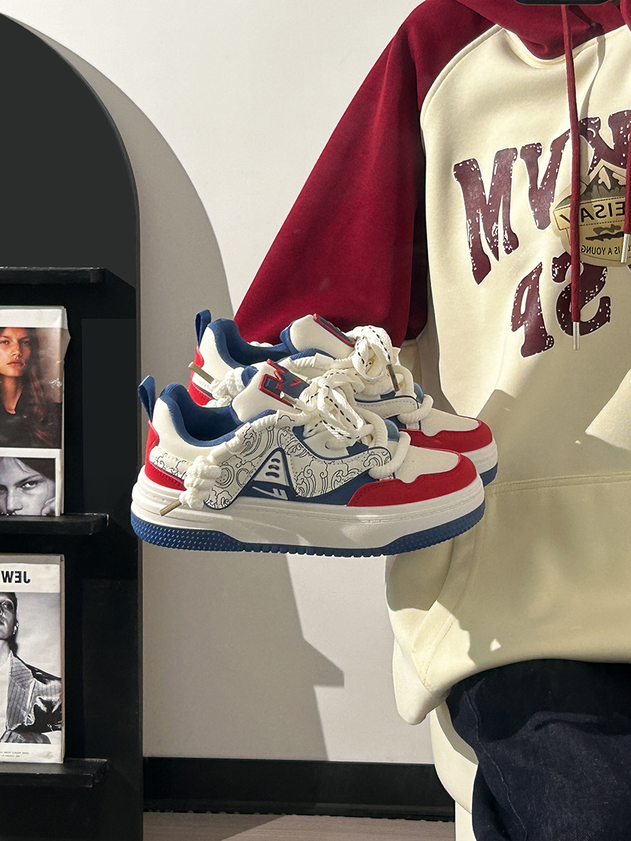 Women's Black and White Panda Sneakers - Breathable Thick-Soled Footwear for 2025, Versatile Design, Trendy Y2K Style Women's Black and White Panda Sneakers - Breathable Thick-Soled Footwear for 2025, Versatile Design, Trendy Y2K Style