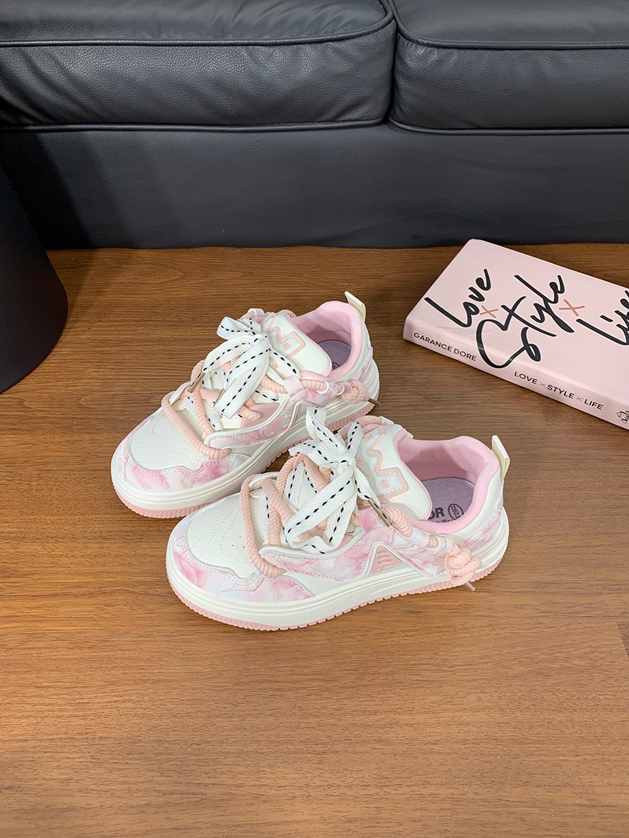 Women's Black and White Panda Sneakers - Breathable Thick-Soled Footwear for 2025, Versatile Design, Trendy Y2K Style Women's Black and White Panda Sneakers - Breathable Thick-Soled Footwear for 2025, Versatile Design, Trendy Y2K Style