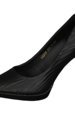 Women's Black High Heels - 10.5CM Stiletto Pointed Toe Slip-On Shoes, Sexy Versatile Style for Professional Wear