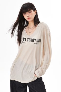 Women's Black Loose Jazz Top - Spicy Girl Dancing Summer Shirt with Sun Protection, Airy Design for Comfort