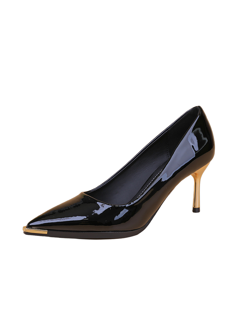 Women's Black Suede Pointed-Toe High-Heeled Shoes, Thin-Heel Slip-Ons for Spring & Autumn, Versatile Work & Commuting Footwear 2025 Women's Black Suede Pointed-Toe High-Heeled Shoes, Thin-Heel Slip-Ons for Spring & Autumn, Versatile Work & Commuting Footwear 2025