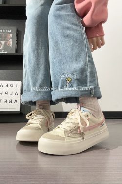 Women's Breathable Canvas Sneakers - Soft Sole, Versatile White Summer Shoes for Casual Youthful Style