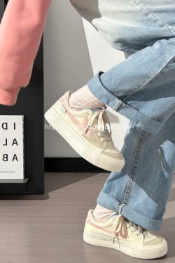 Women's Breathable Canvas Sneakers - Soft Sole, Versatile White Summer Shoes for Casual Youthful Style