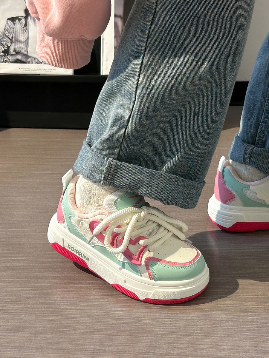 Women's Breathable Mesh Sneakers - Original White, Versatile Thin Design for Summer, Big Toe Comfort, Trendy Casual Footwear Women's Breathable Mesh Sneakers - Original White, Versatile Thin Design for Summer, Big Toe Comfort, Trendy Casual Footwear