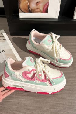 Women's Breathable Mesh Sneakers - Original White, Versatile Thin Design for Summer, Big Toe Comfort, Trendy Casual Footwear