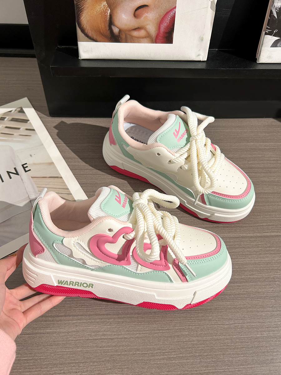 Women's Breathable Mesh Sneakers - Original White, Versatile Thin Design for Summer, Big Toe Comfort, Trendy Casual Footwear Women's Breathable Mesh Sneakers - Original White, Versatile Thin Design for Summer, Big Toe Comfort, Trendy Casual Footwear