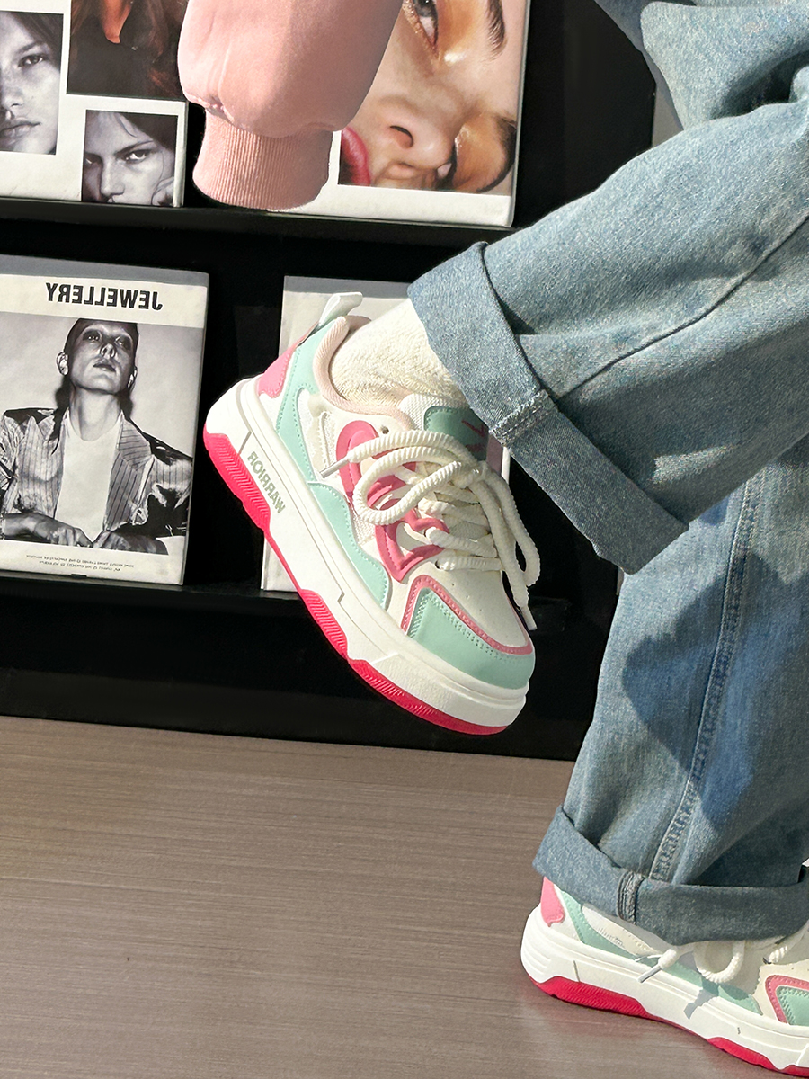 Women's Breathable Mesh Sneakers - Original White, Versatile Thin Design for Summer, Big Toe Comfort, Trendy Casual Footwear Women's Breathable Mesh Sneakers - Original White, Versatile Thin Design for Summer, Big Toe Comfort, Trendy Casual Footwear