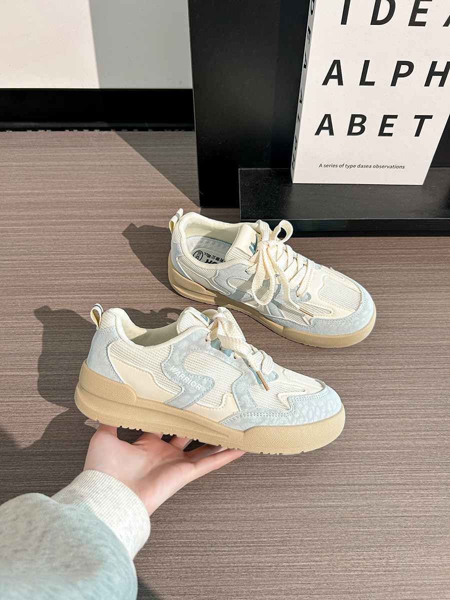 Women's Breathable Mesh Sports Sneakers - Trendy White Canvas Shoes for Summer 2025, Versatile and Stylish for Everyday Wear Women's Breathable Mesh Sports Sneakers - Trendy White Canvas Shoes for Summer 2025, Versatile and Stylish for Everyday Wear